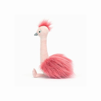 Jellycat Fou Fou Ostrich Pájaros | BLEX-76152